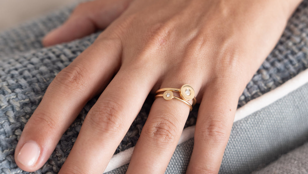 Bague Mini Disque