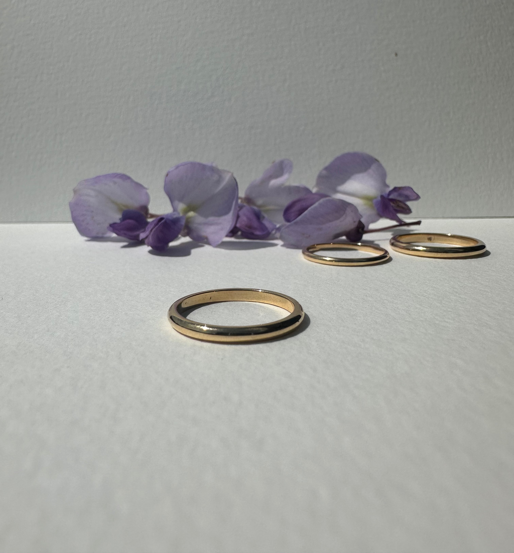 Alliance Demi-jonc - 2 mm