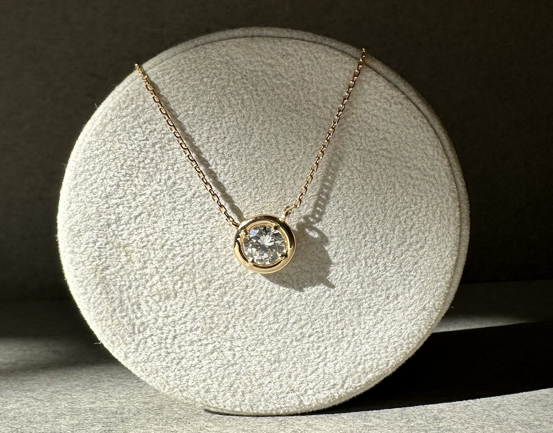 Collier Or Diamant Bijoux